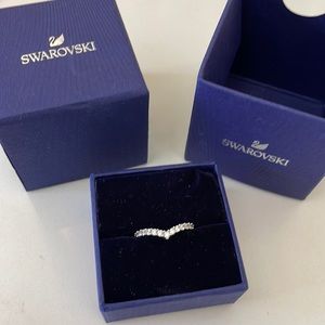 Swarovski Infinity Ring